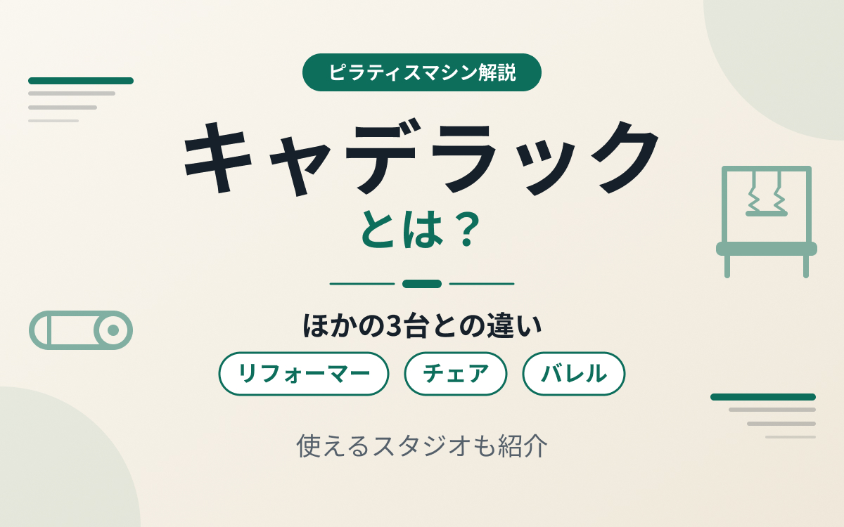 ピラティスのキャデラック紹介
